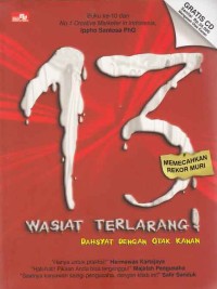 13 wasiat terlarang! dahsyat dengan otak kanan