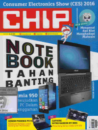 CHIP; NOTE BOOK Tahan Banting