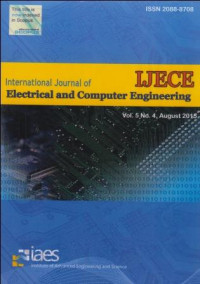 IJECE; International Journal of Electrical and Computer Engineering Vol. 5 No. 4, August 2015