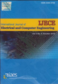 IJECE; International Journal of Electrical and Computer Engineering Vol. 5 No. 5, February 2015