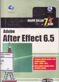 Mahir dalam 7 hari Adobe After Effects 6.5