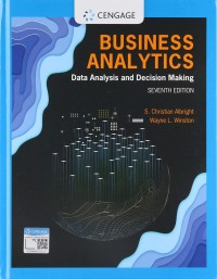 Business Analitycs: Data Analysis and Decision Making