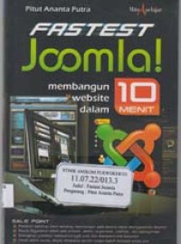 Fastest JOOMLA! Membangun Website dalam 10 Menit