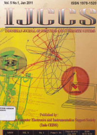 IJCCS; Indonesia Journal of Computing and Cybernetic System Vol.5 No.1 Januari 2011