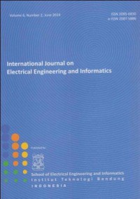 International Journal on Electrical Engineering and Informatics Vol.6, No.2, June 2014