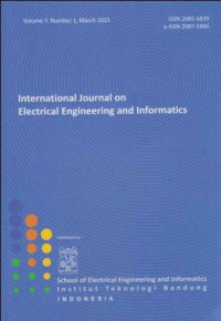 International Journal on Electrical Engineering and Informatics Vol.7, No.1, March 2015