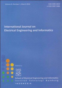 International Journal on Electrical Engineering and Informatics Vol.8, No.1, March 2016