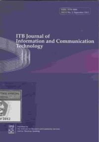 ITB Journal of Information and Communication Technology Vol.6 No.2 September 2012