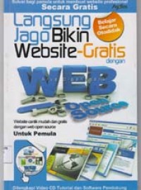 Langsung Jago Bikin Website - Gratis dengan Web