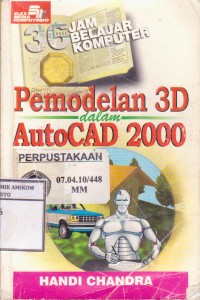 Pemodelan 3D dalam AutoCAD 2000