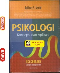 Psikologi: konsepsi dan aplikasi