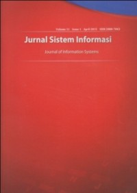 JSI; Jurnal Sistem Informasi Vol.11, No. 1 April 2015