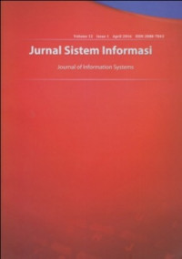 JSI; Jurnal Sistem Informasi Vol.12, No. 1 April 2016