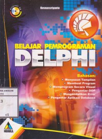 Belajar pemrograman Delphi