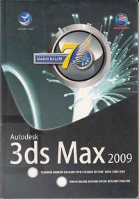 Image of Mahir dalam 7 hari AUTODESK 3DS MAX 2009