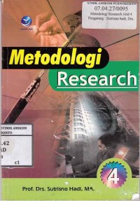 Metodologi Research Jilid 4