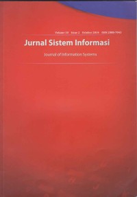 JSI; Jurnal Sistem Informasi Vol. 10, No. 2 October 2014