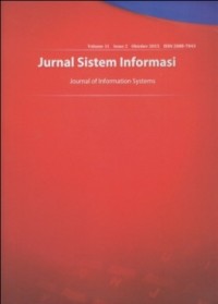 JSI; Jurnal Sistem Informasi Vol.11, No. 2 Oktober 2015