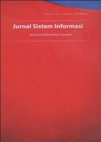 JSI; Jurnal Sistem Informasi Vol.12, No. 2 Oktober 2016