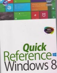 Quick reference windows 8