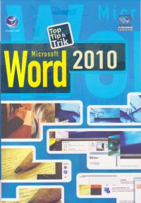 Top Tips dan Trik Microsoft world 2010