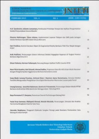 JNTETI; Jurnal Nasional Teknik Elektro dan Teknologi Informasi Vol.4, No.1, Februari 2015